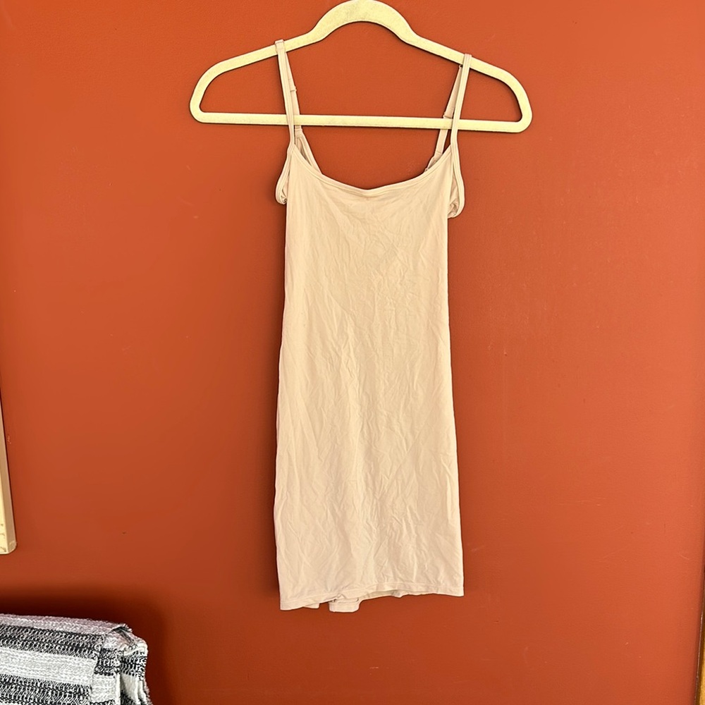 Skims Nude Slip Dress